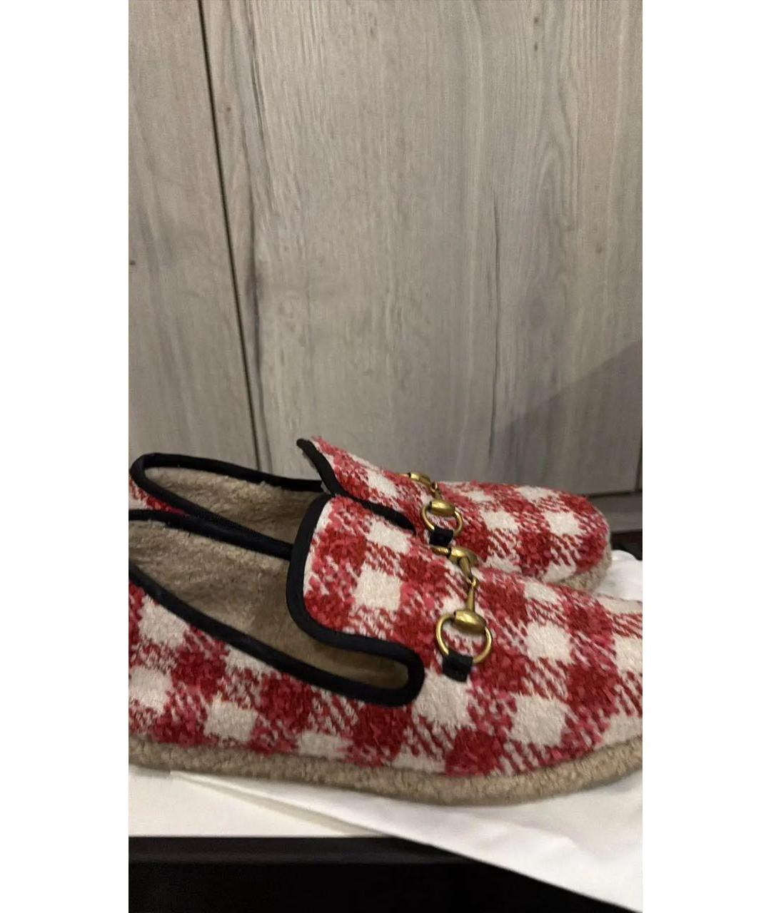 GUCCI Мульти текстильные туфли, фото 6