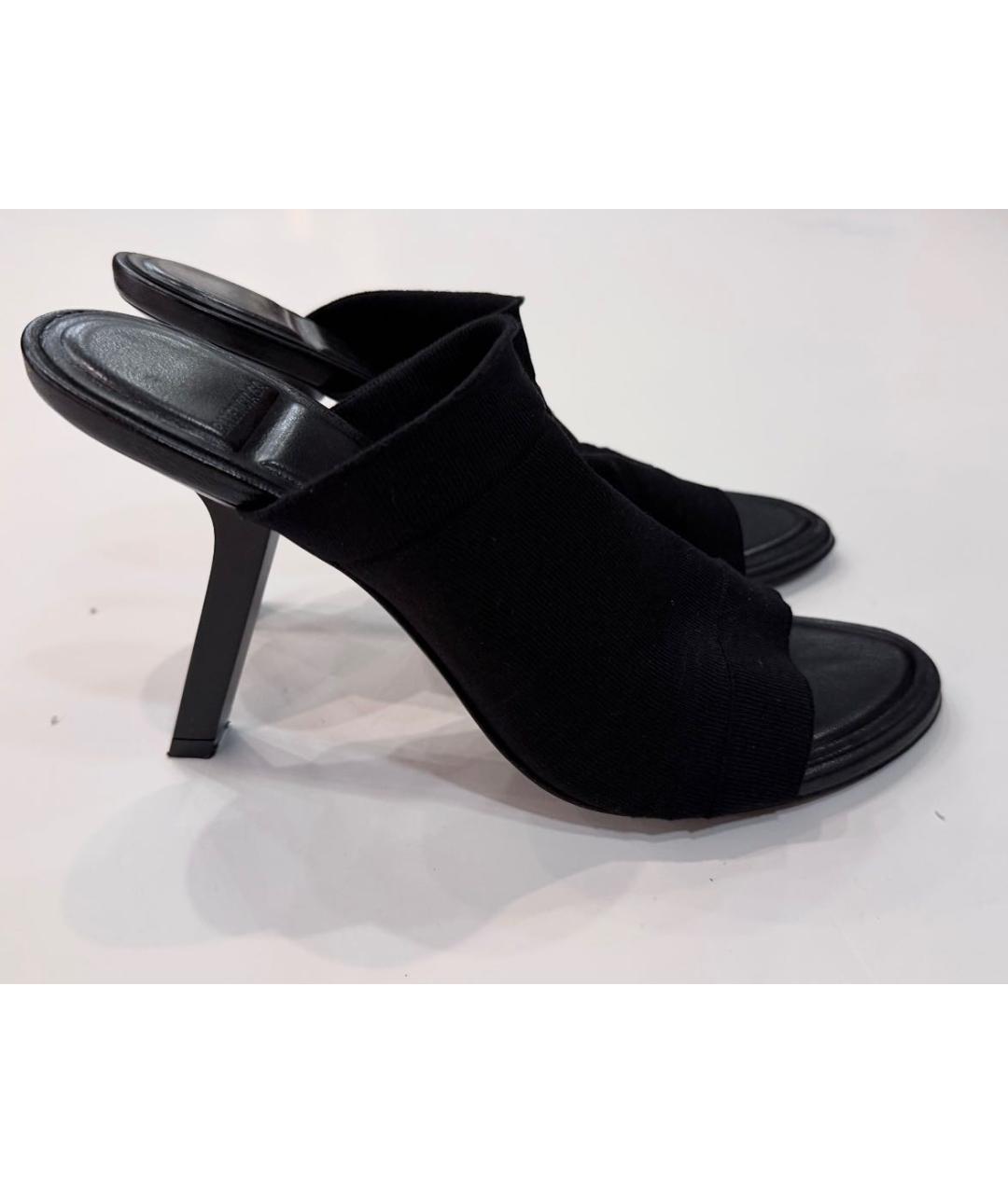 BALENCIAGA Черные сабо, фото 7