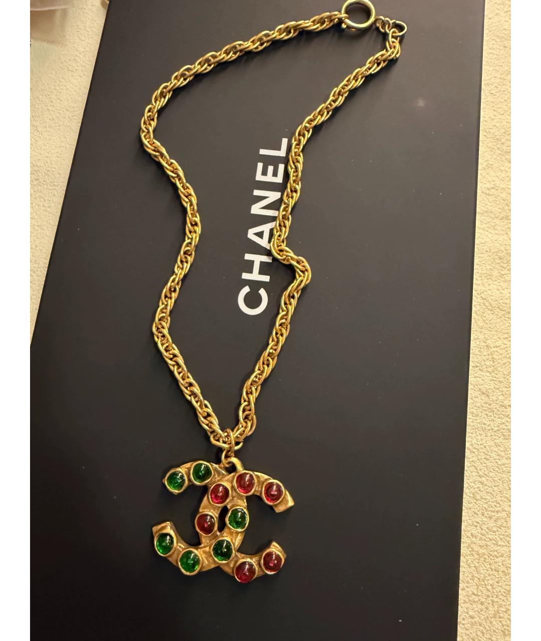 CHANEL Мульти металлическое колье, фото 5