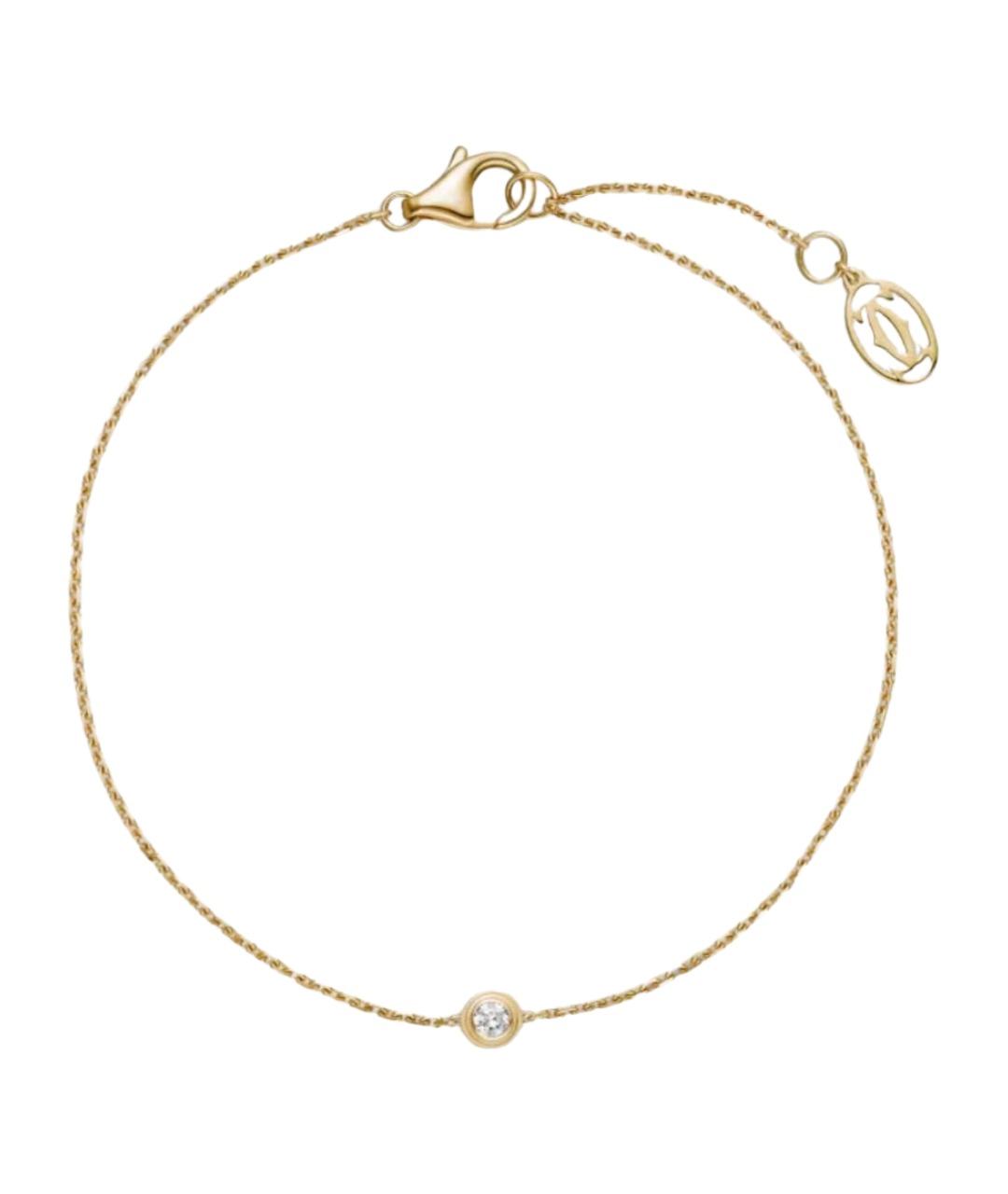 CARTIER Золотой браслет из желтого золота, фото 1