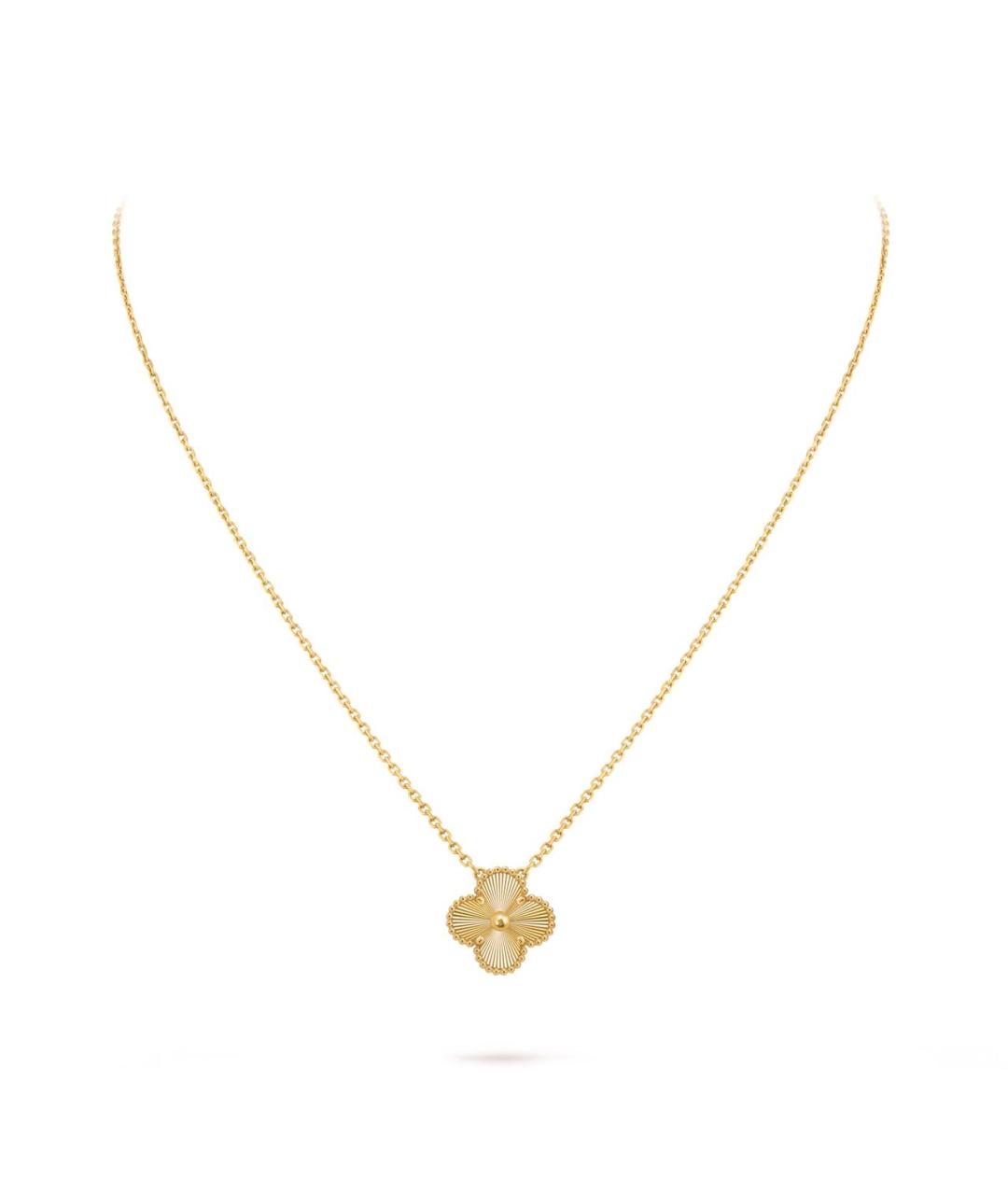 VAN CLEEF & ARPELS Золотое колье из желтого золота, фото 5
