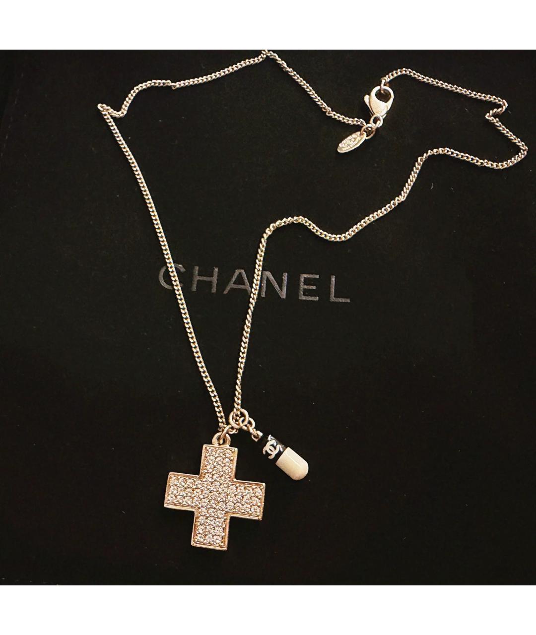 CHANEL Серебряная серебряная подвеска, фото 7
