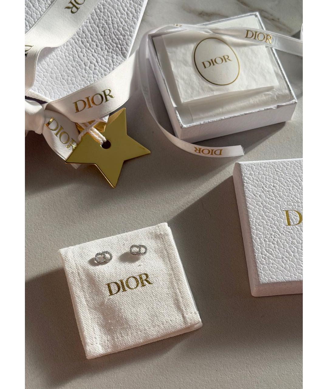 CHRISTIAN DIOR Серебряные серьги, фото 3