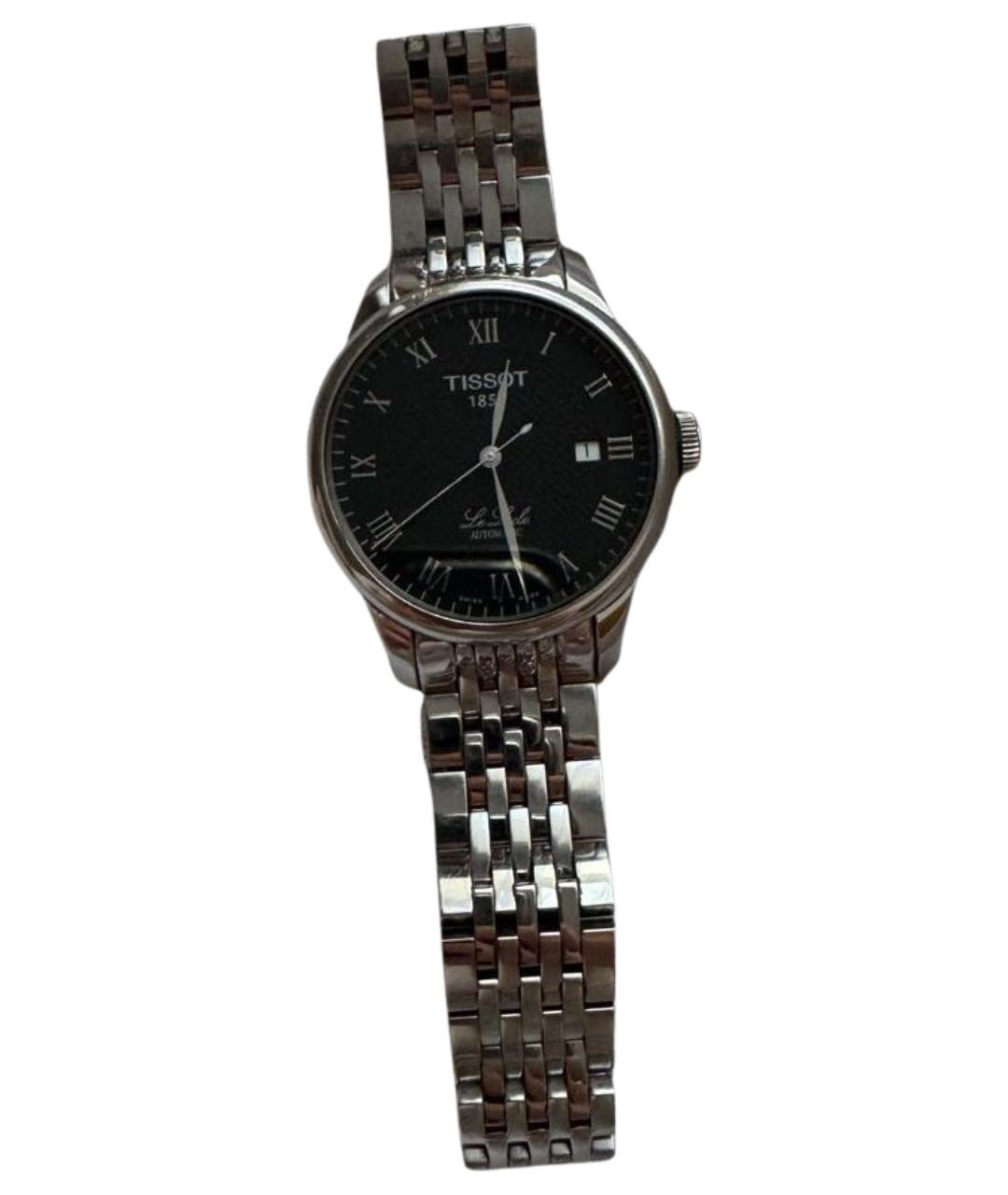 TISSOT Серебряные стальные часы, фото 1