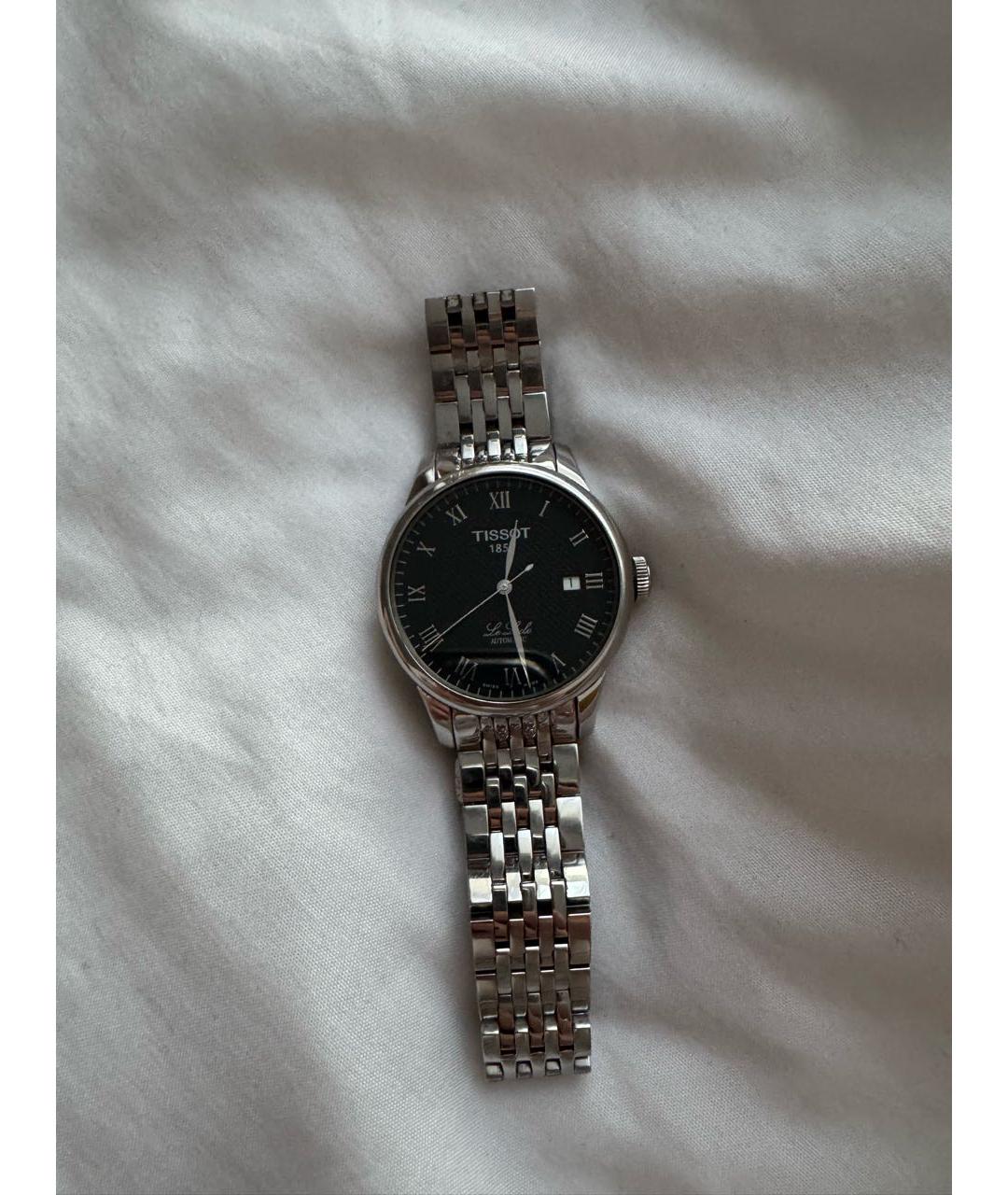 TISSOT Серебряные стальные часы, фото 4