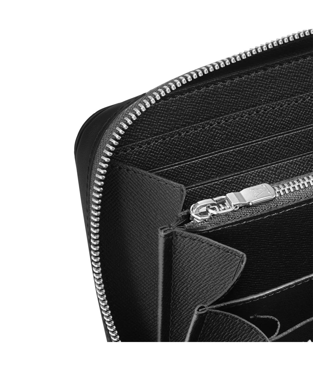 LOUIS VUITTON Черный кошелек, фото 4