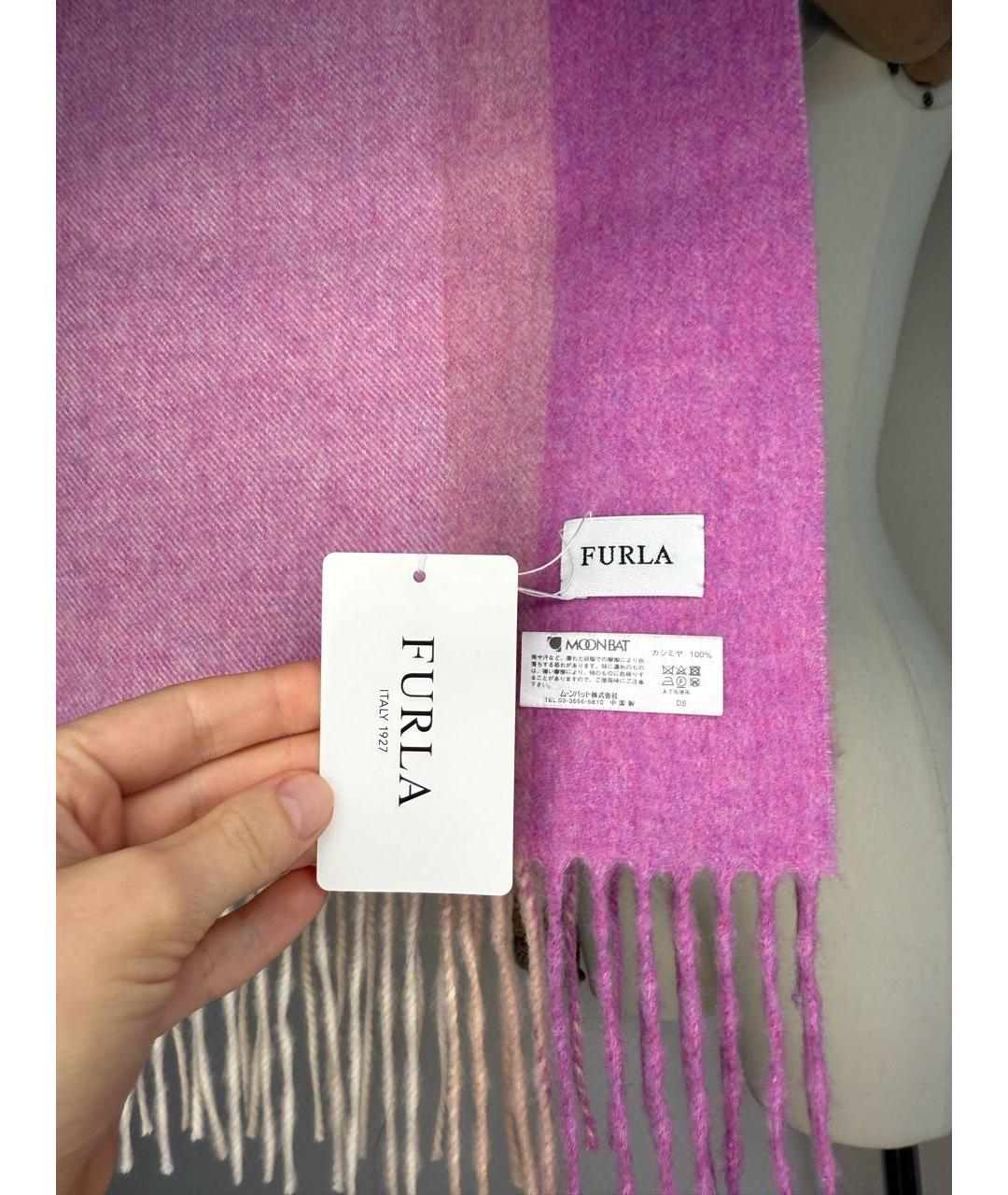 FURLA Мульти кашемировый шарф, фото 3