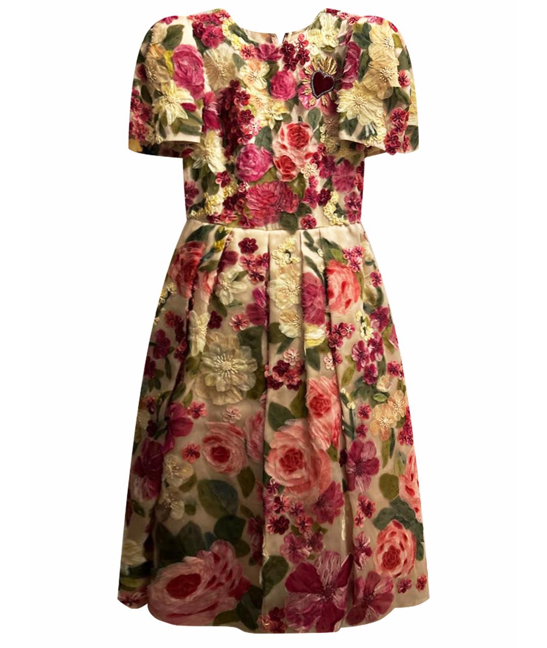 DOLCE&GABBANA Мульти вечернее платье, фото 1