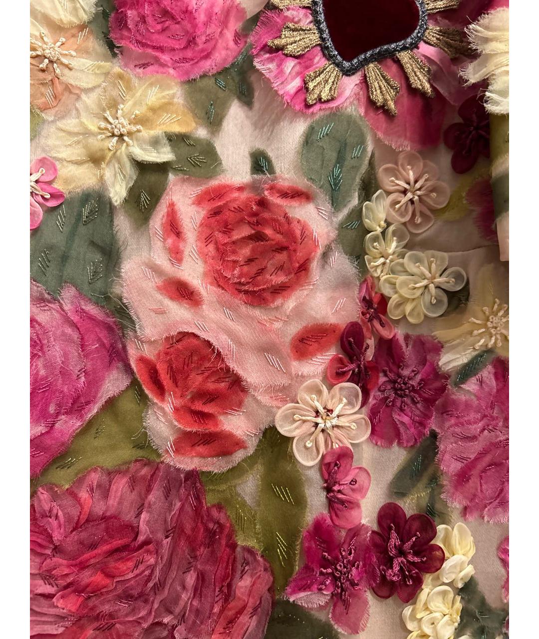 DOLCE&GABBANA Мульти вечернее платье, фото 4