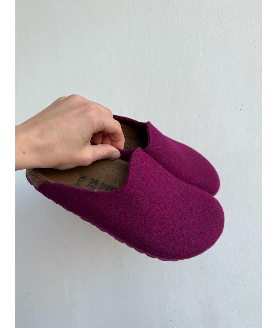 BIRKENSTOCK Розовые мюли, фото 7