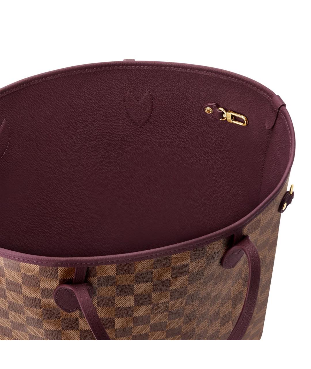 LOUIS VUITTON Коричневая сумка через плечо из канвы, фото 4