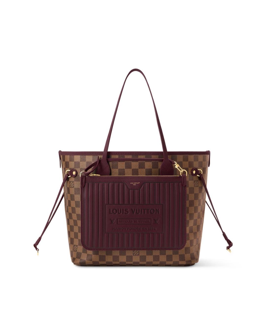 LOUIS VUITTON Коричневая сумка через плечо из канвы, фото 9