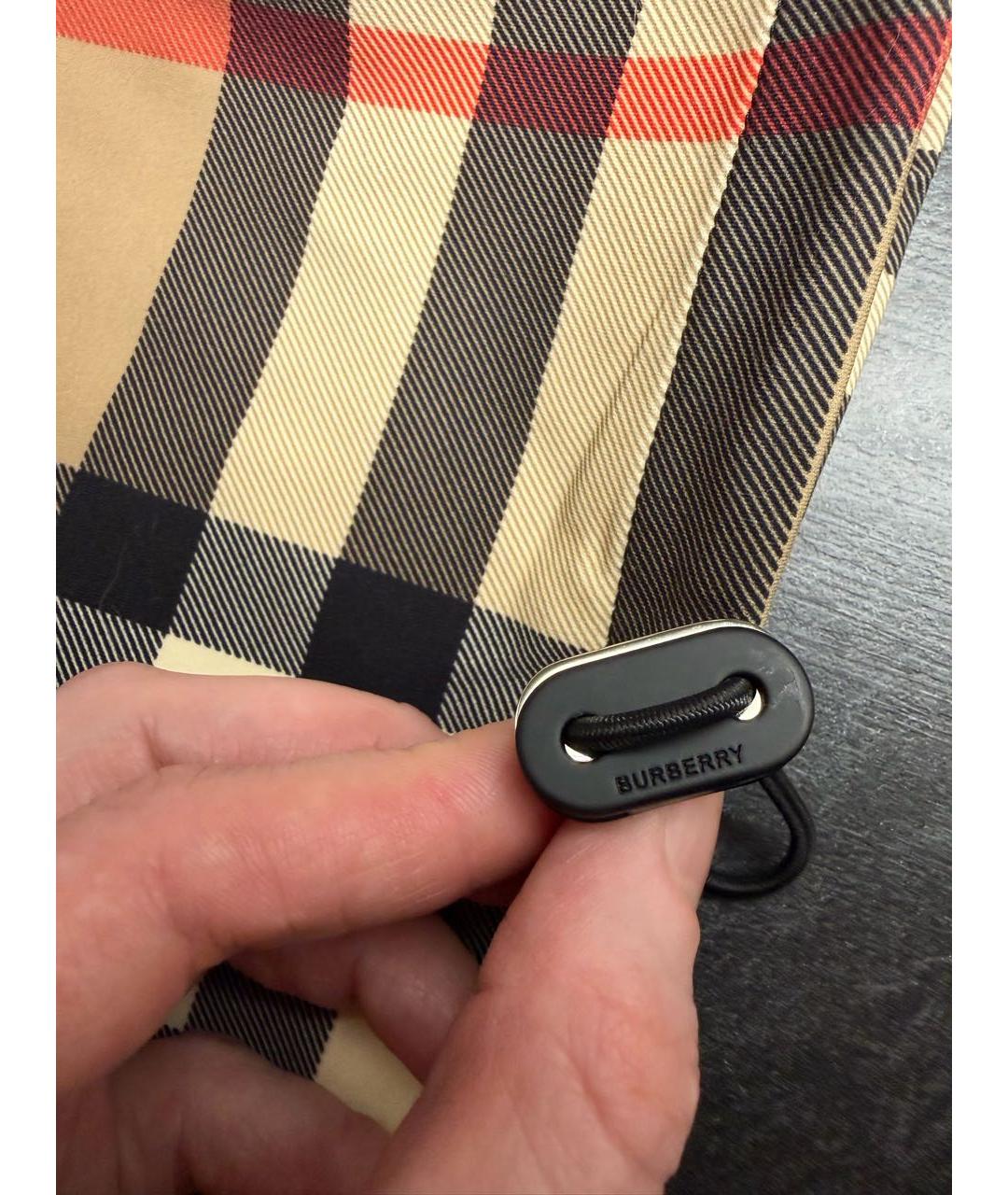 BURBERRY Бежевый воротник, фото 4