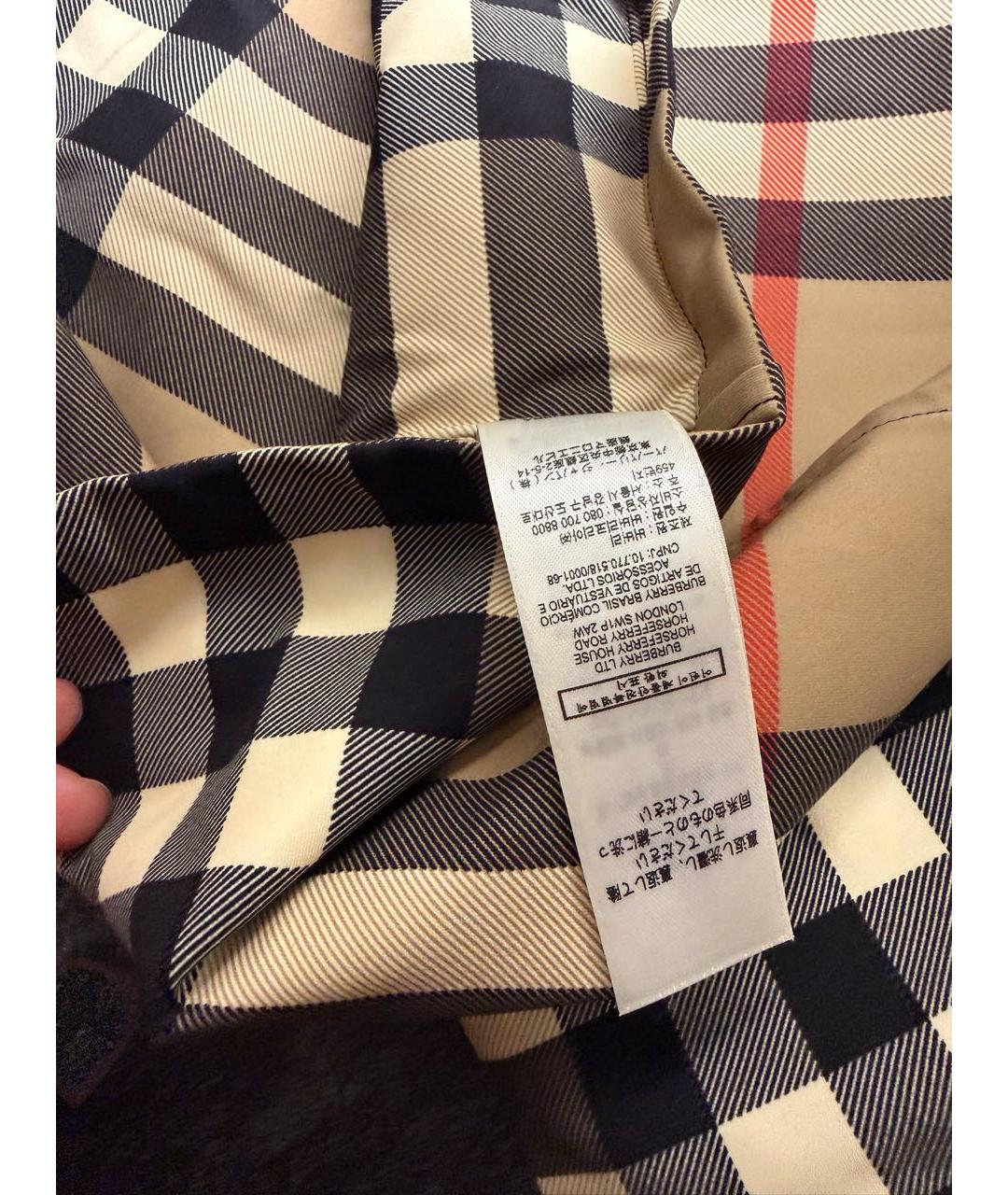 BURBERRY Бежевый воротник, фото 3