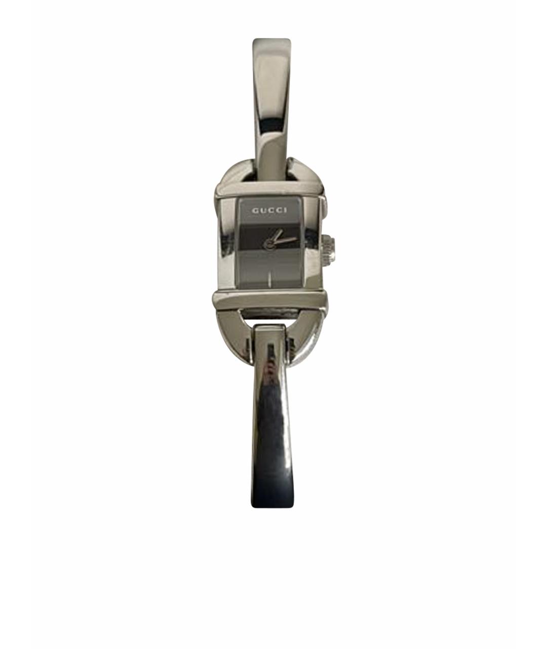 GUCCI Серебряные часы, фото 1