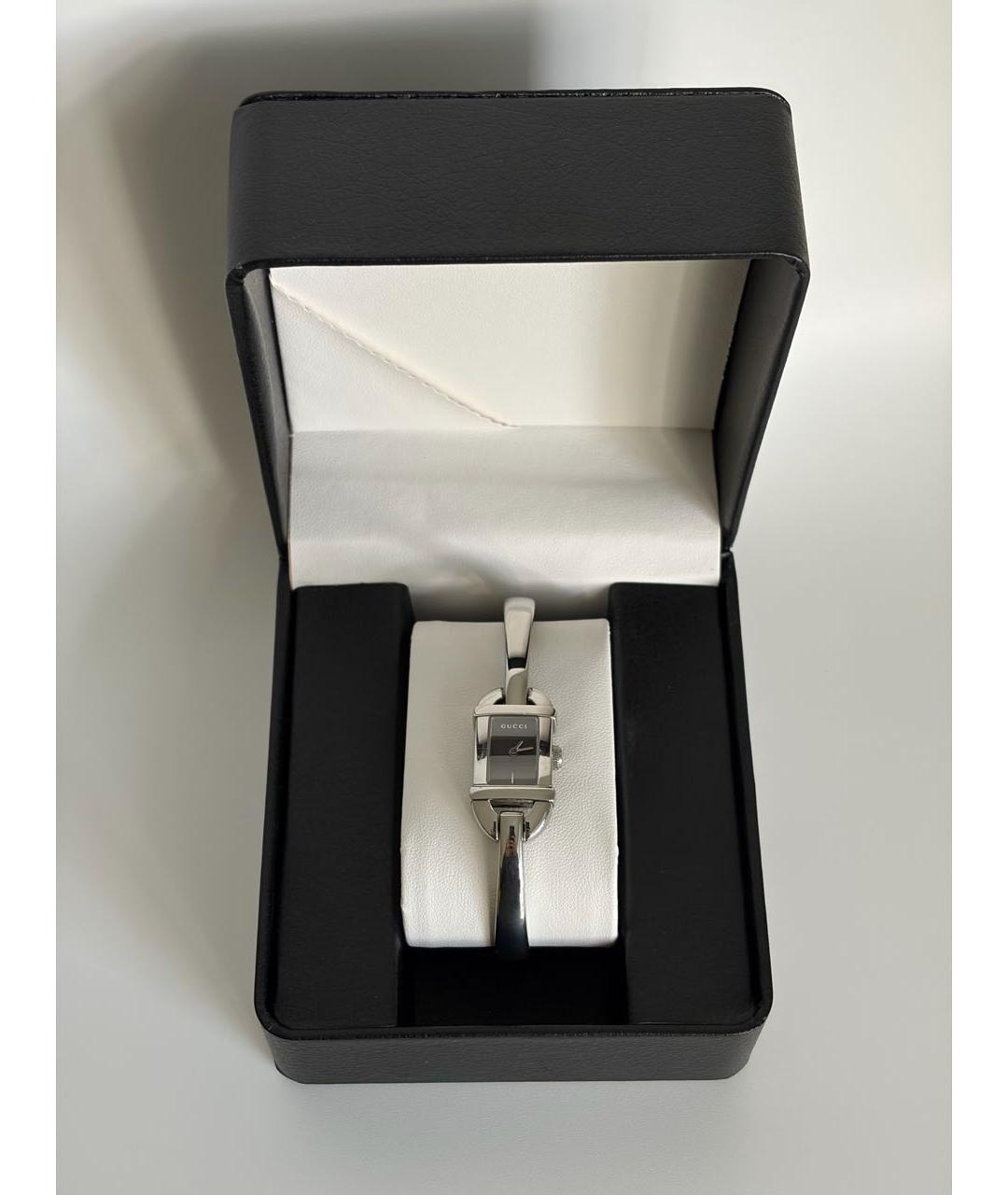 GUCCI Серебряные часы, фото 6