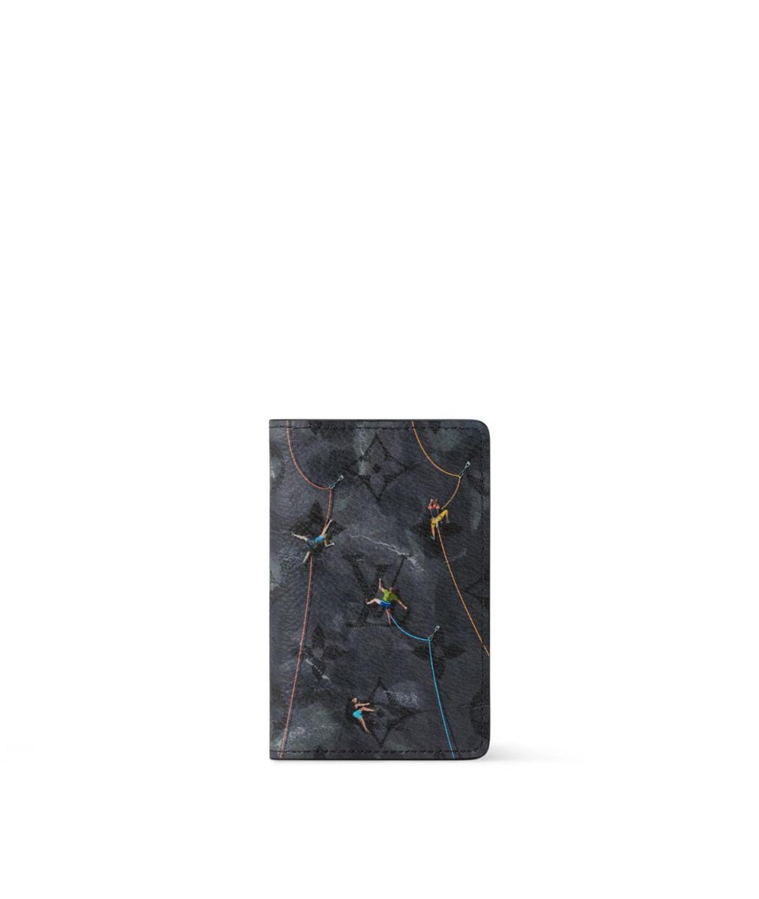 LOUIS VUITTON Черный кардхолдер, фото 6