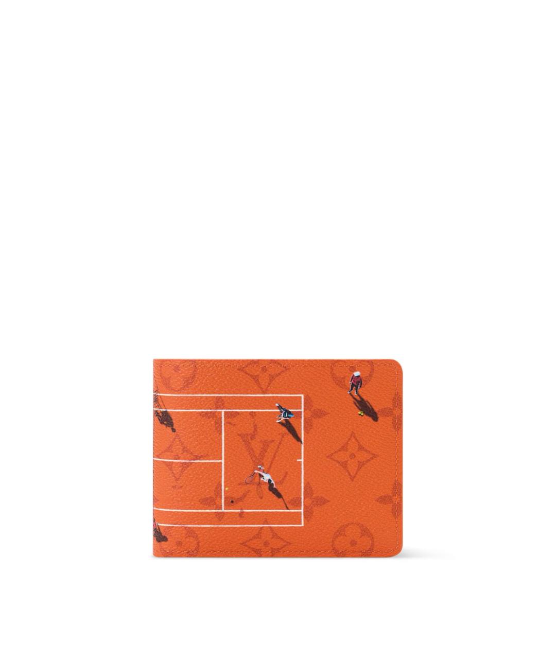 LOUIS VUITTON Оранжевый кошелек, фото 6