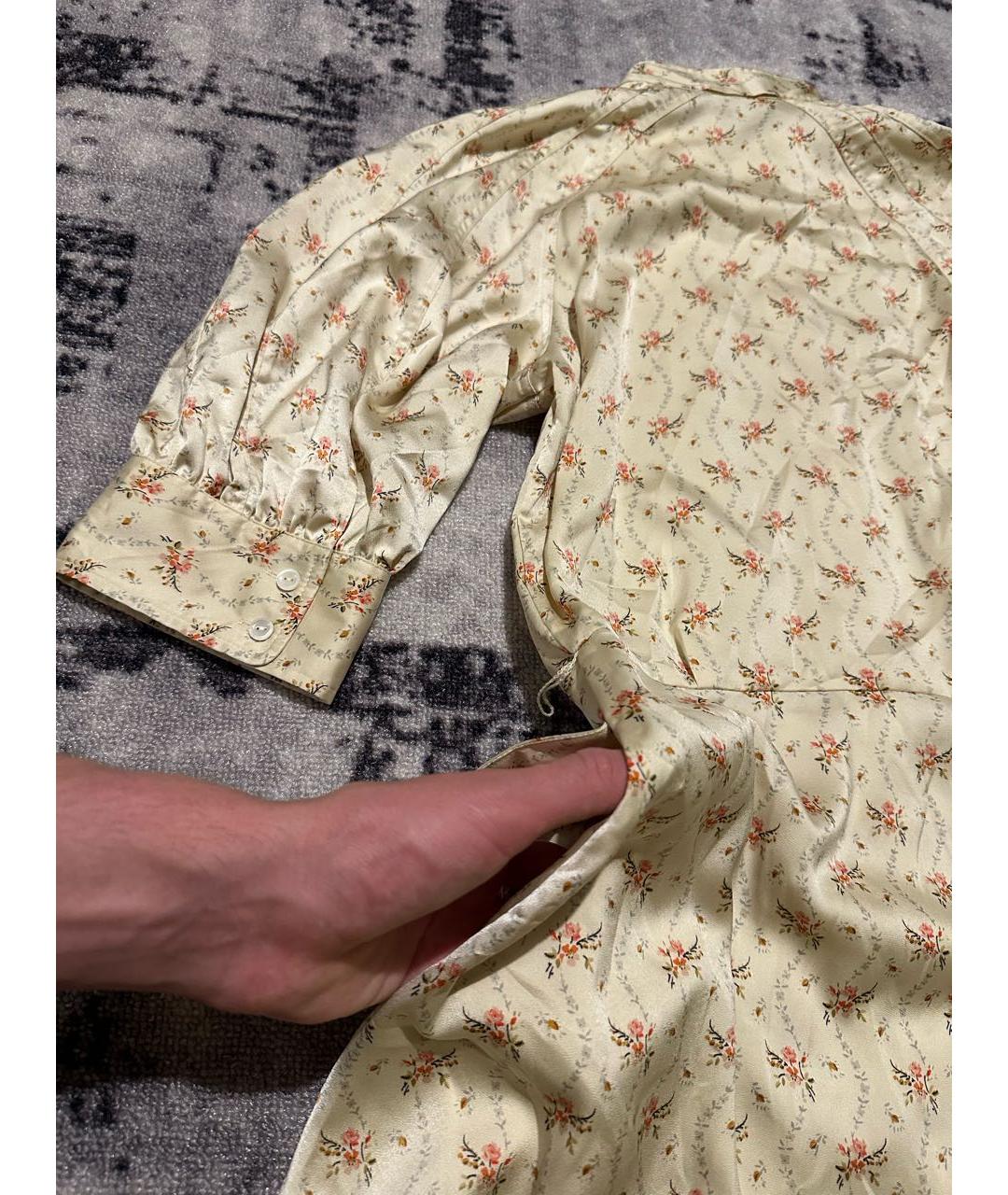POLO RALPH LAUREN Мульти полиэстеровое повседневное платье, фото 5