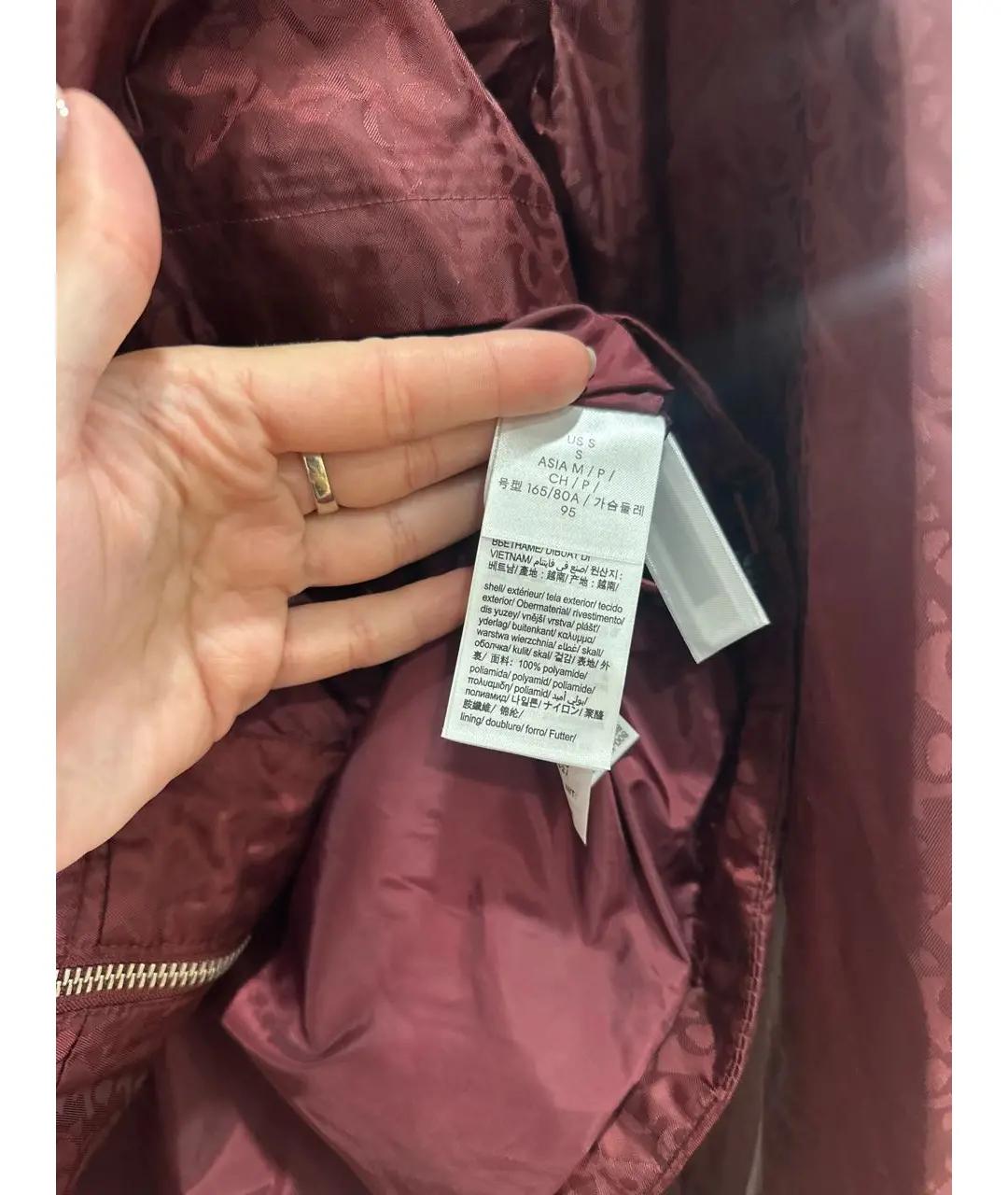 CALVIN KLEIN Бордовая куртка, фото 3
