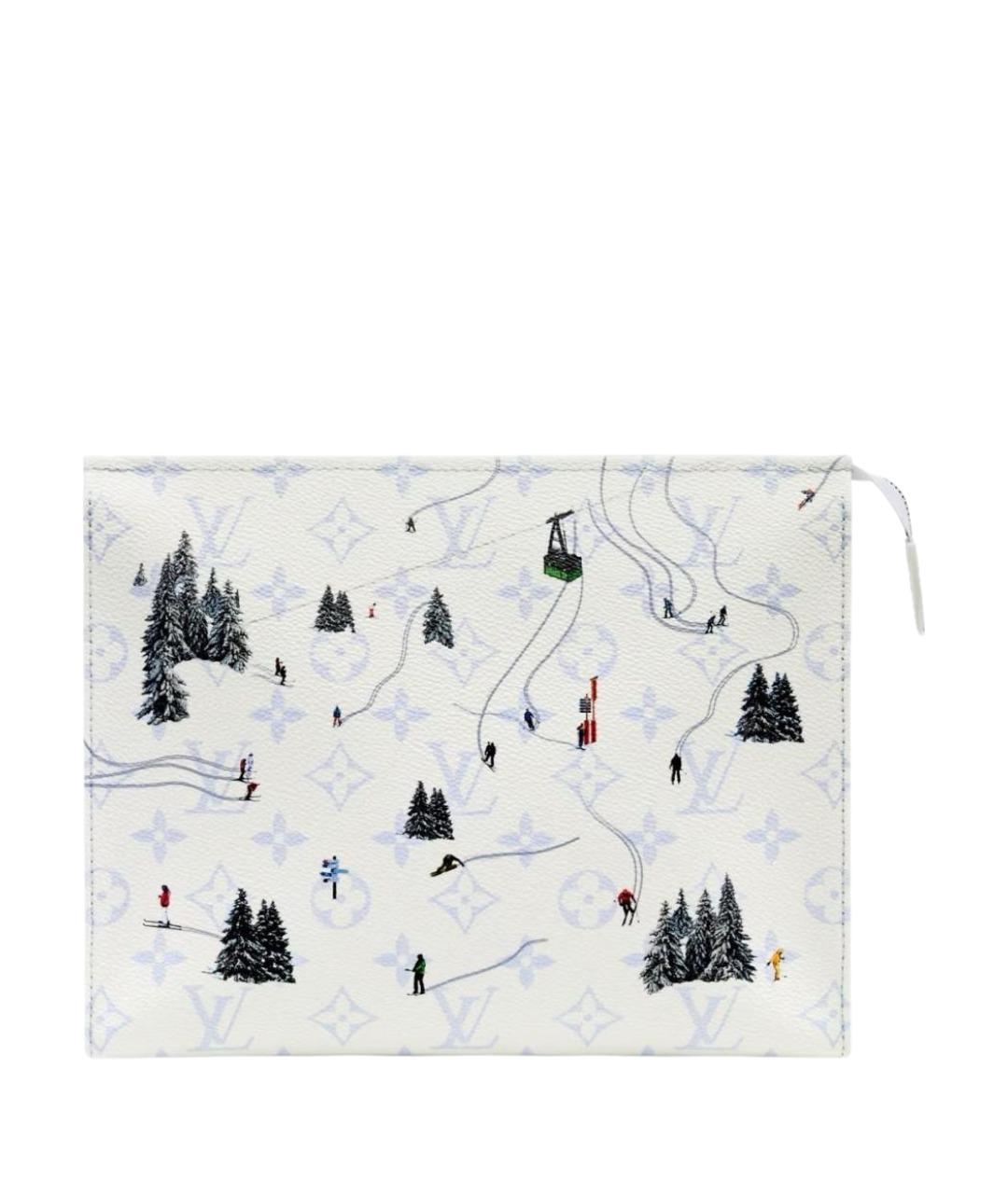 LOUIS VUITTON Белая косметичка, фото 1