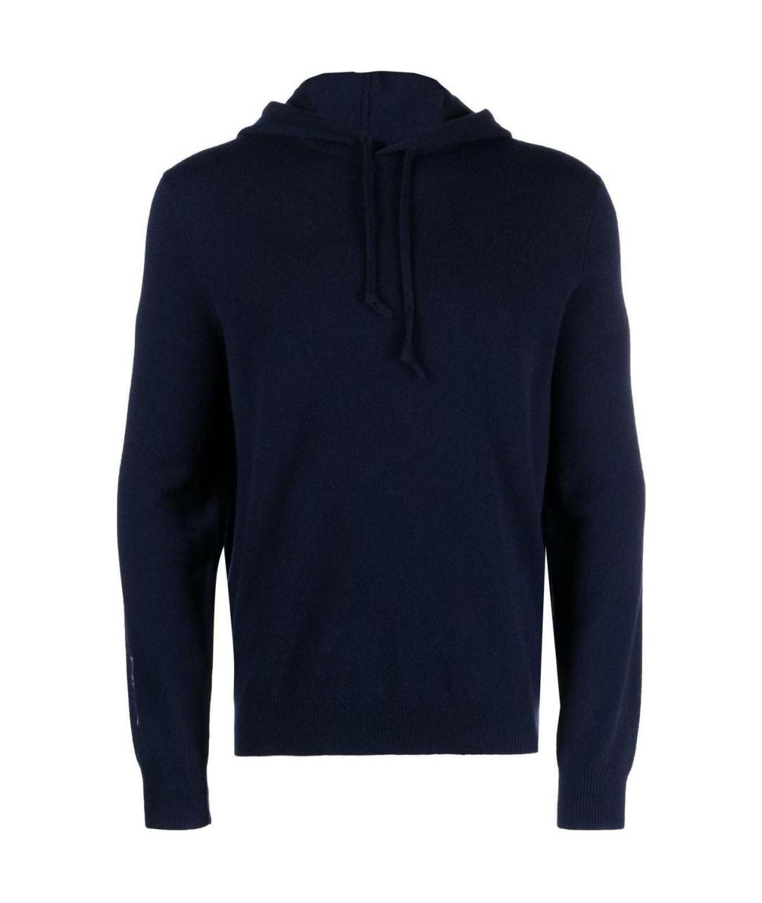 POLO RALPH LAUREN Темно-синий шерстяной джемпер / свитер, фото 1