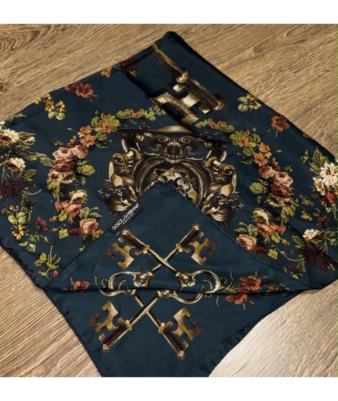 DOLCE&GABBANA Шелковый платок, фото 3