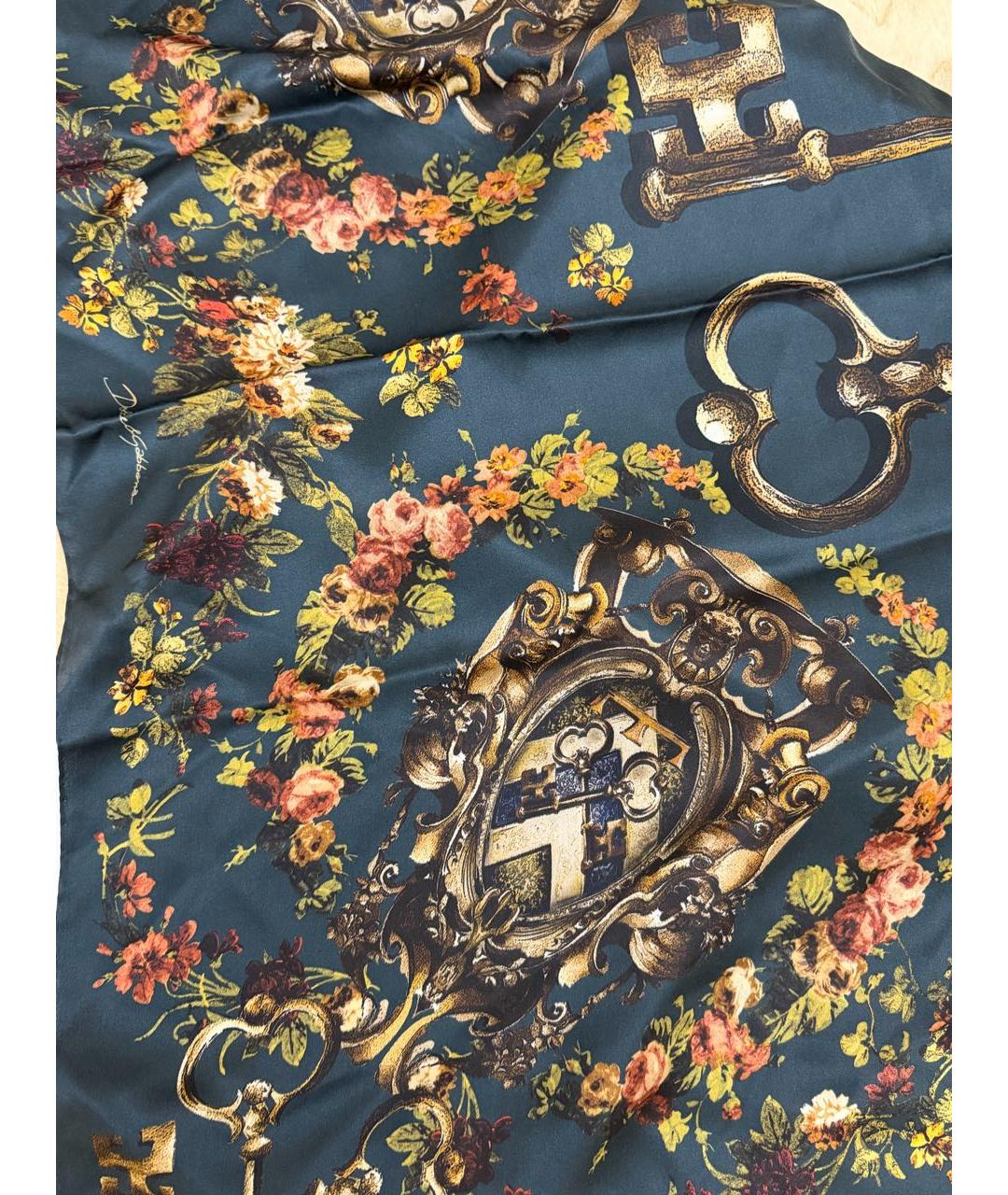 DOLCE&GABBANA Шелковый платок, фото 2