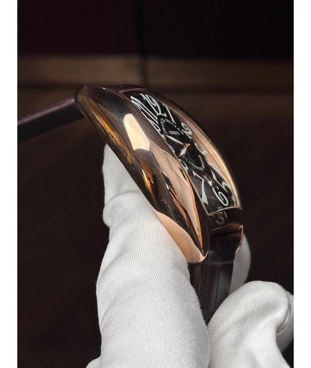 FRANCK MULLER Коричневые часы из розового золота, фото 4
