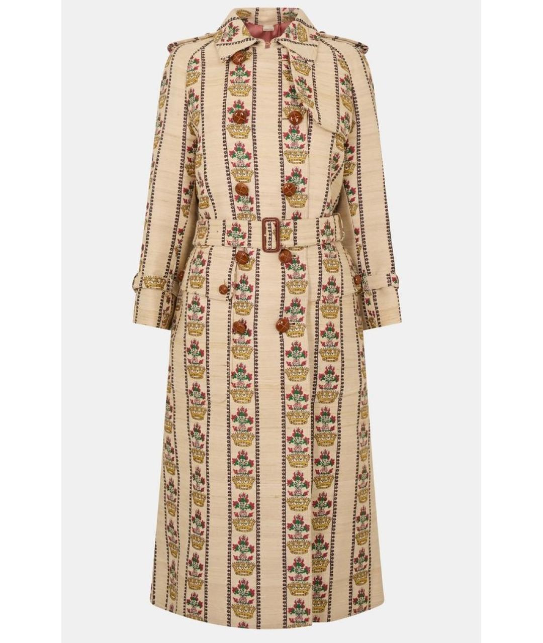 GUCCI Бежевый тренч/плащ, фото 3