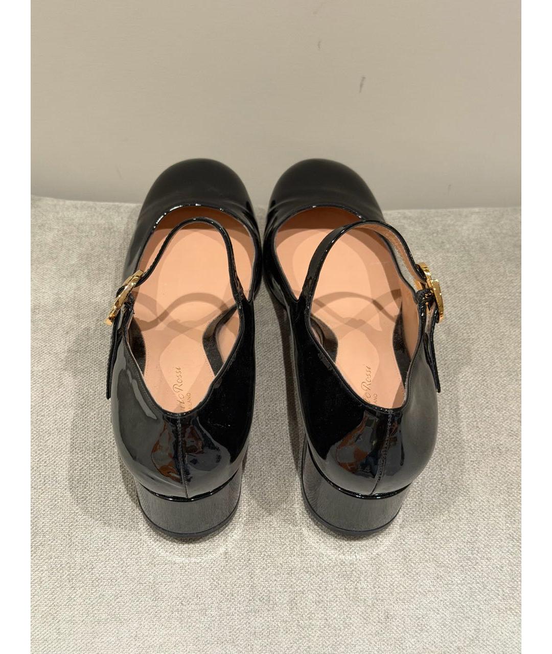 GIANVITO ROSSI Черные туфли из лакированной кожи, фото 3