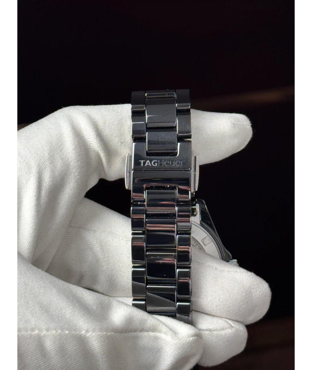 TAG HEUER Черные керамические часы, фото 6