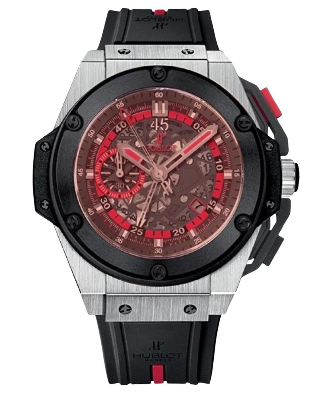 HUBLOT Красные керамические часы, фото 1