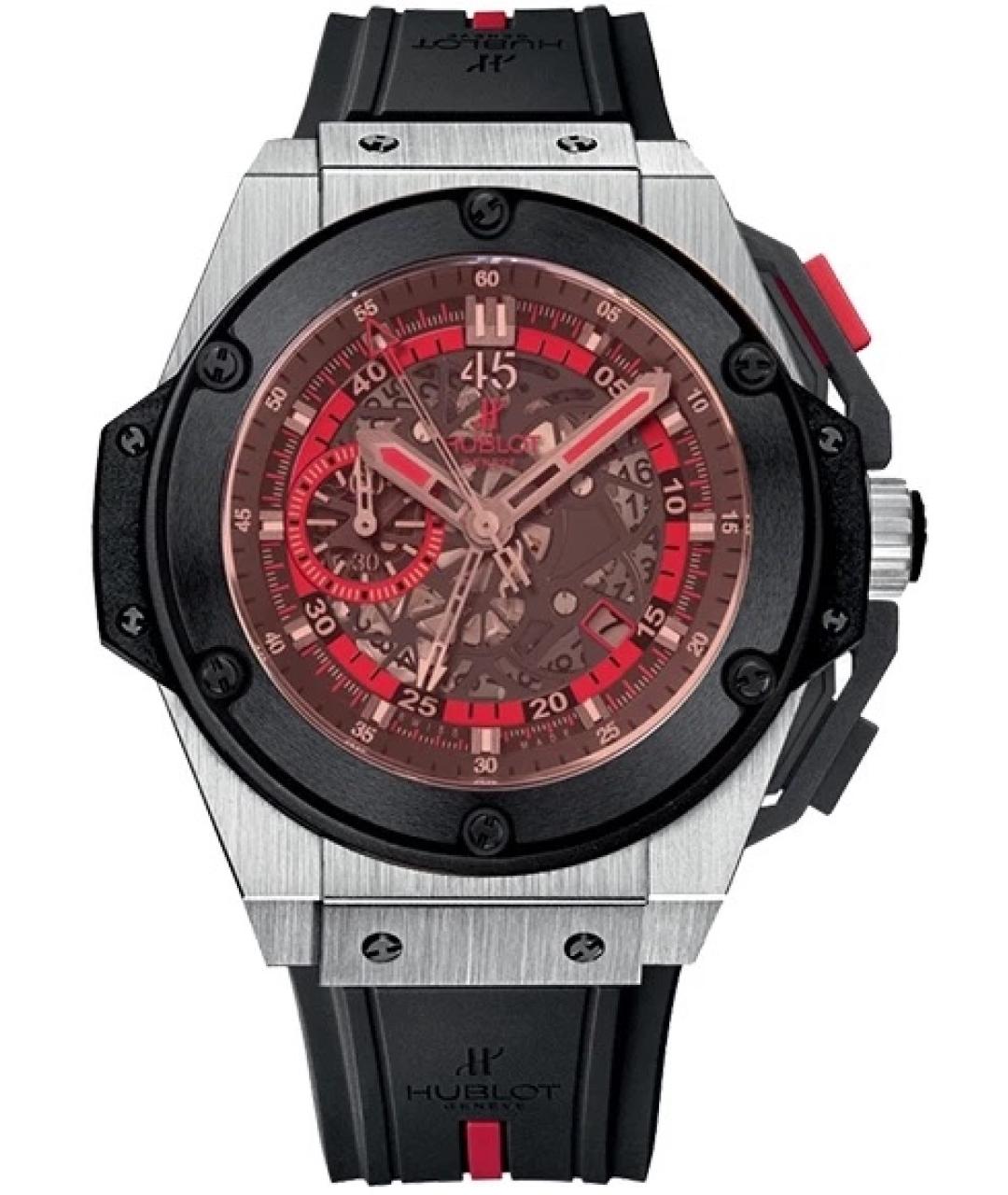 HUBLOT Красные керамические часы, фото 8