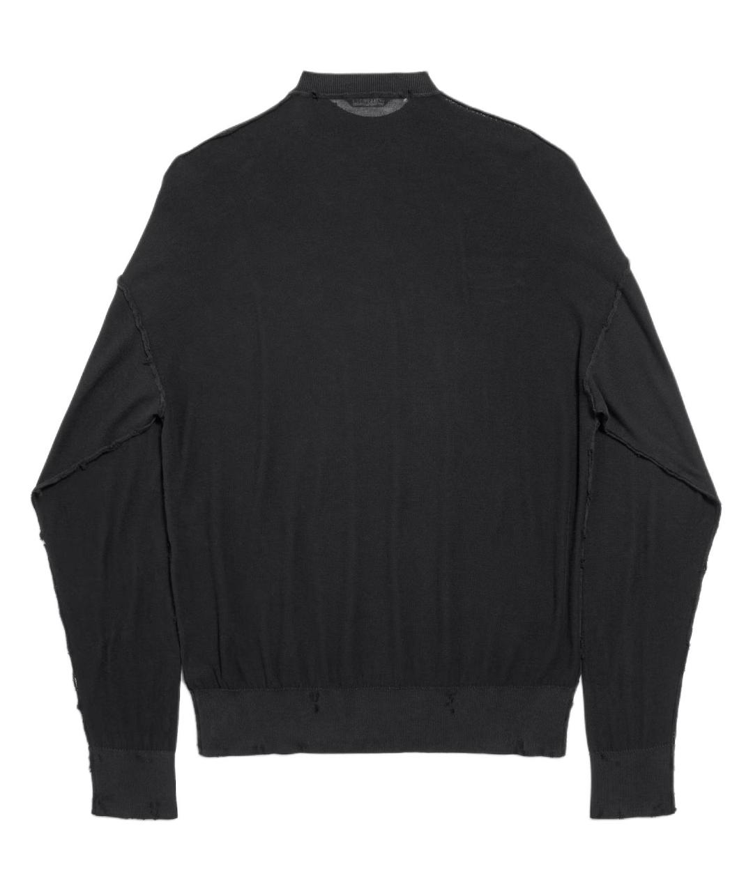 BALENCIAGA Черный джемпер / свитер, фото 2