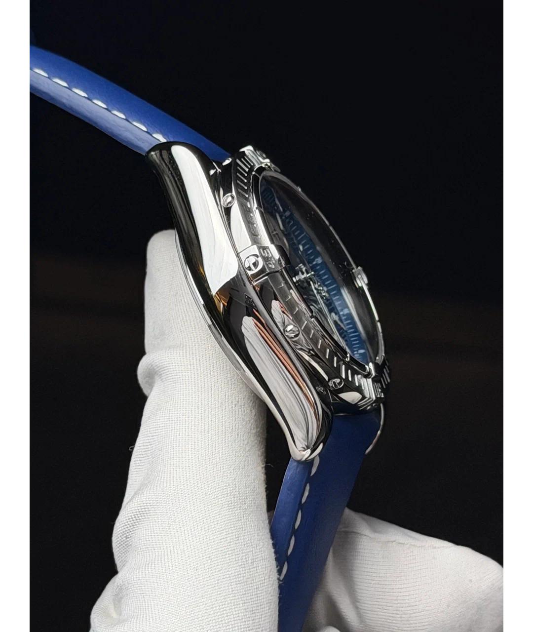 BREITLING Синие металлические часы, фото 4