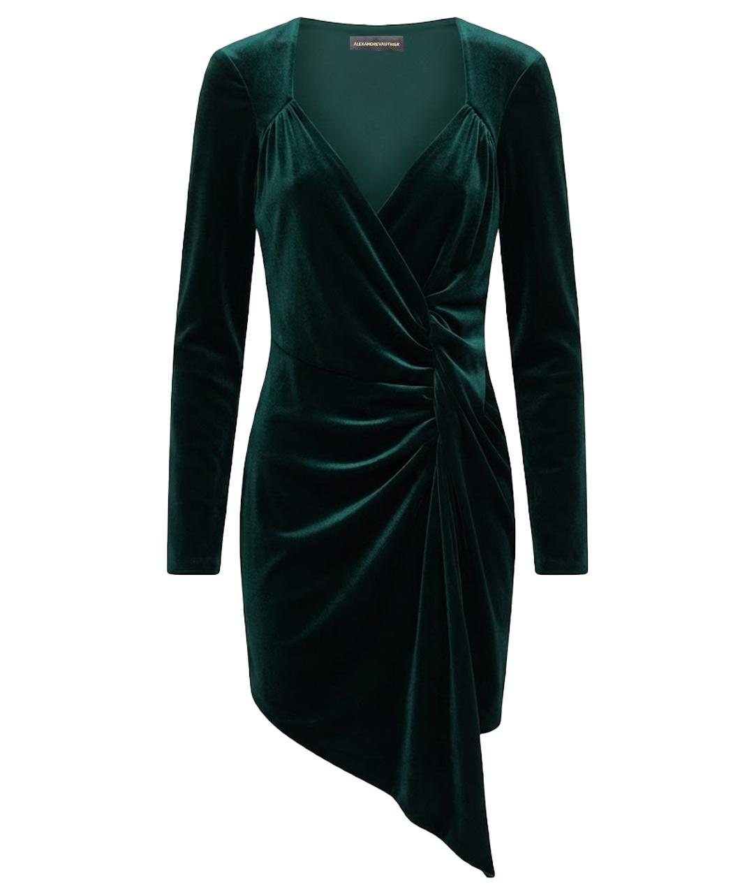 ALEXANDRE VAUTHIER Бархатное коктейльное платье, фото 1