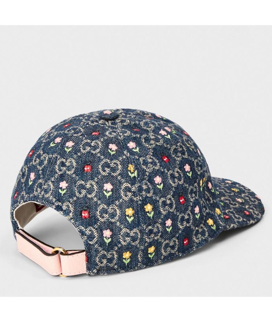 GUCCI Синяя кепка, фото 2