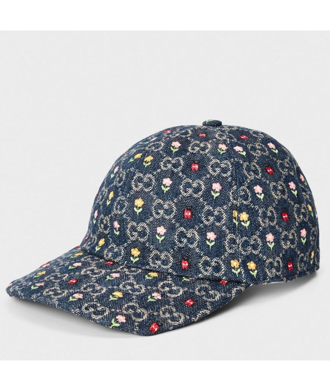 GUCCI Синяя кепка, фото 4