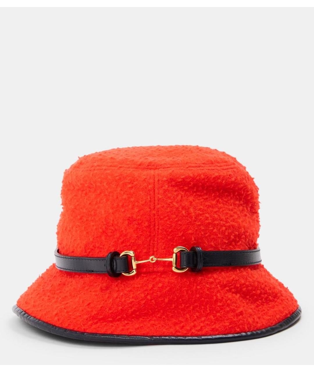 GUCCI Красная панама, фото 4