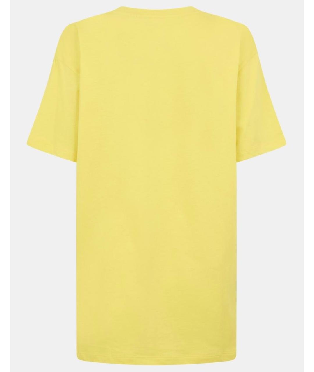 GUCCI Желтая футболка, фото 2