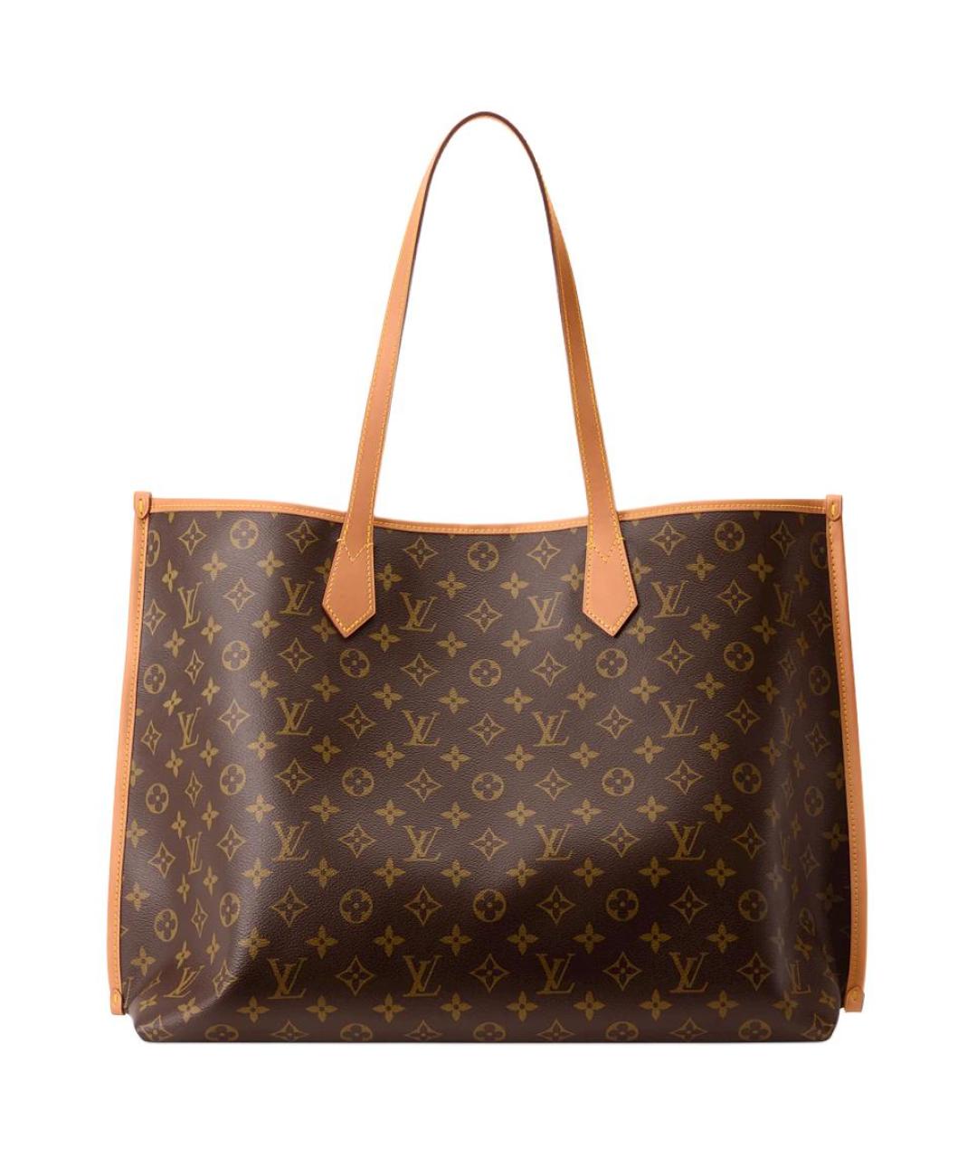 LOUIS VUITTON Коричневая сумка через плечо из канвы, фото 1