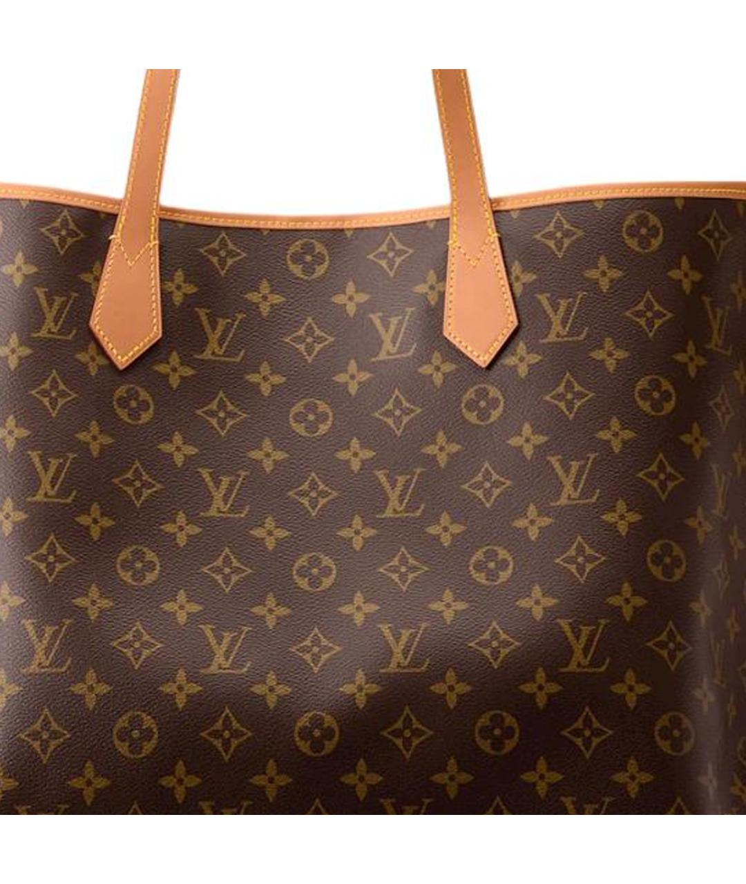 LOUIS VUITTON Коричневая сумка через плечо из канвы, фото 5