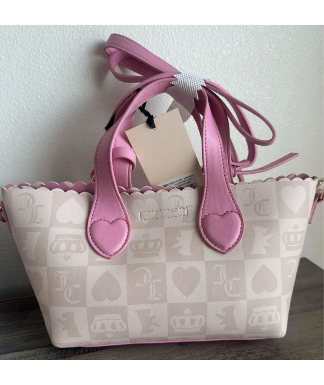 JUICY COUTURE Розовая сумка через плечо, фото 2