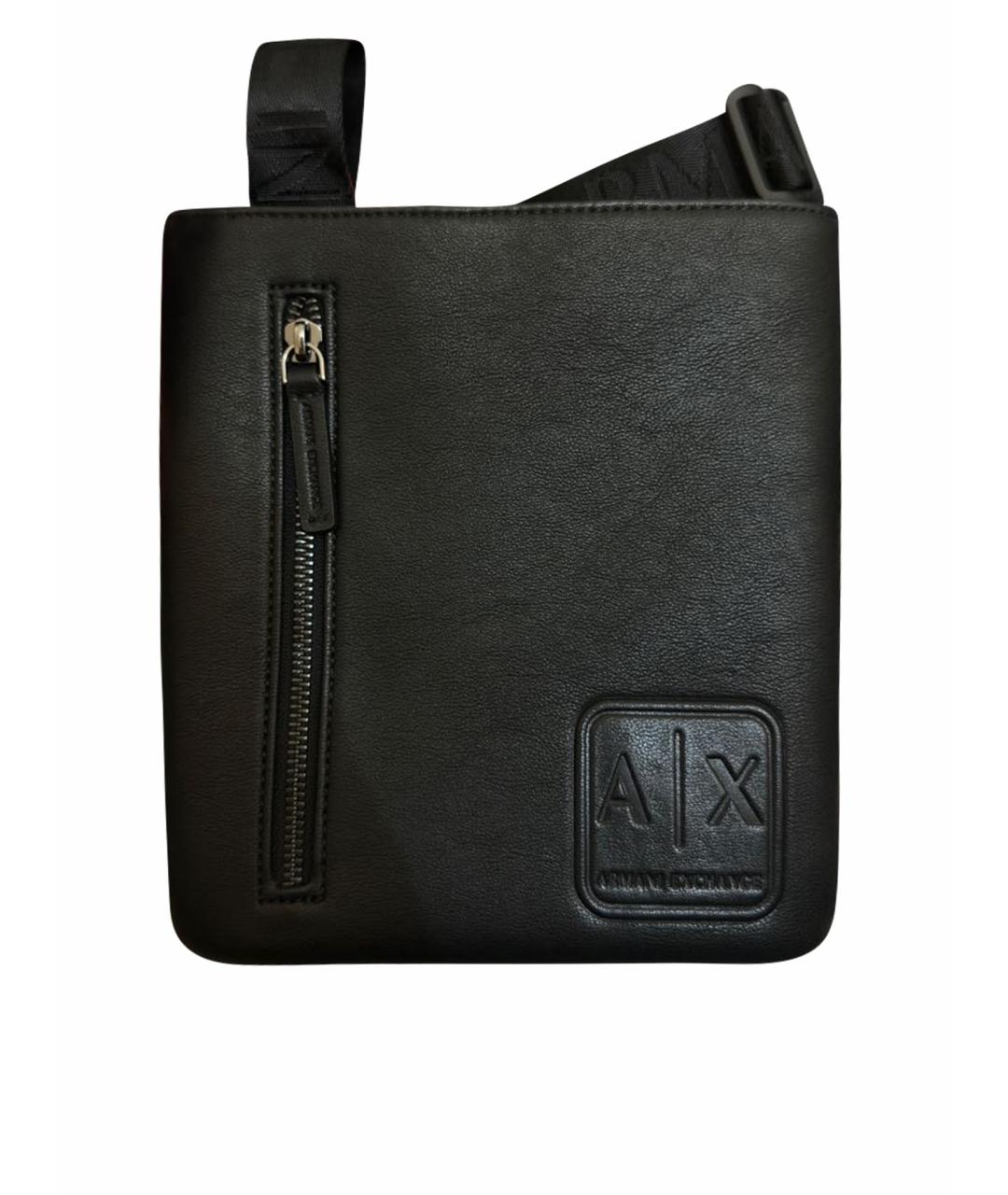 ARMANI EXCHANGE Черная сумка на плечо, фото 1