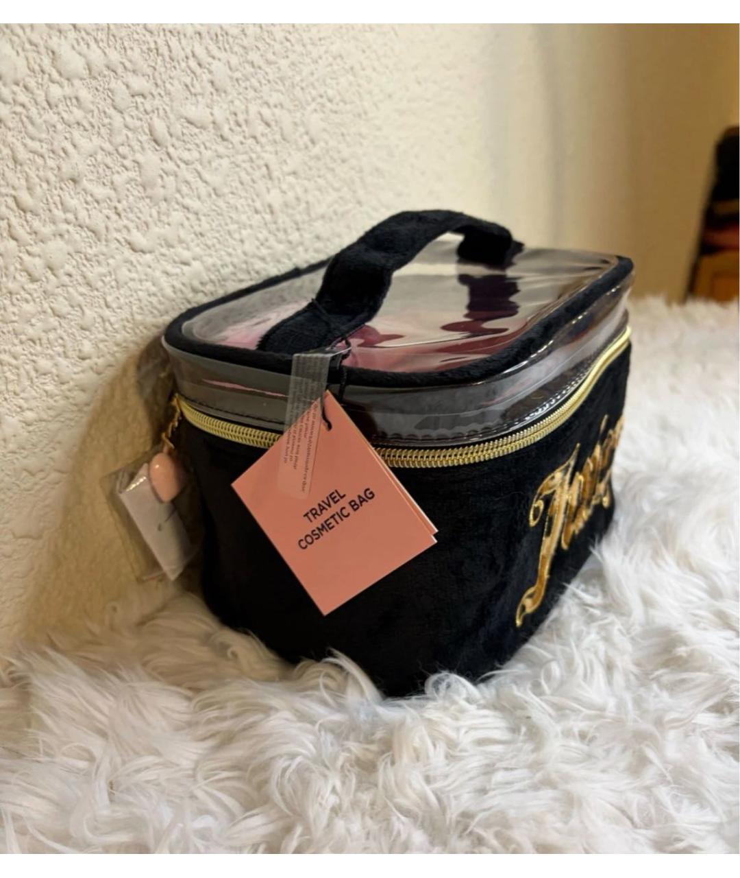 JUICY COUTURE Черная косметичка, фото 2