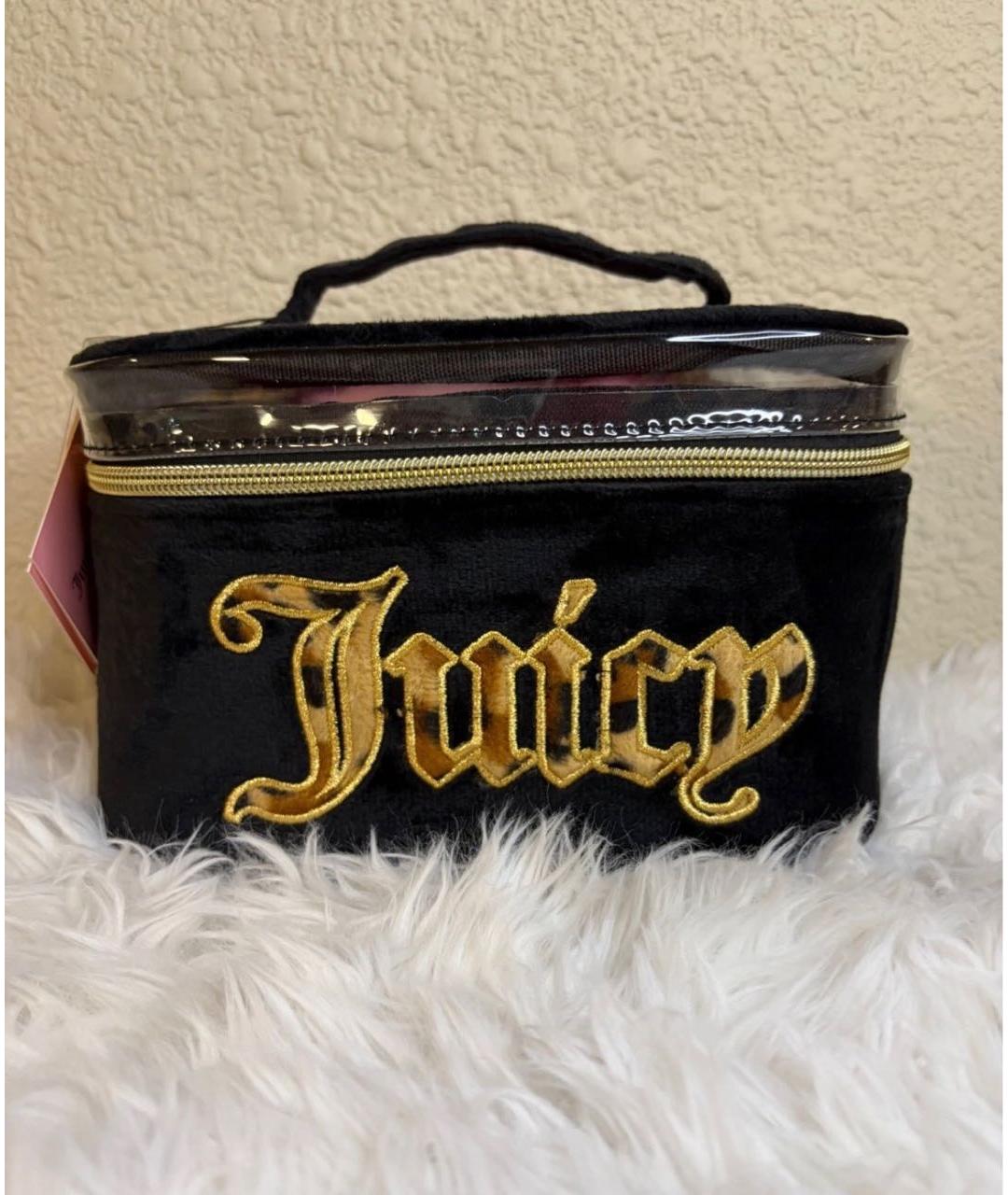 JUICY COUTURE Черная косметичка, фото 5