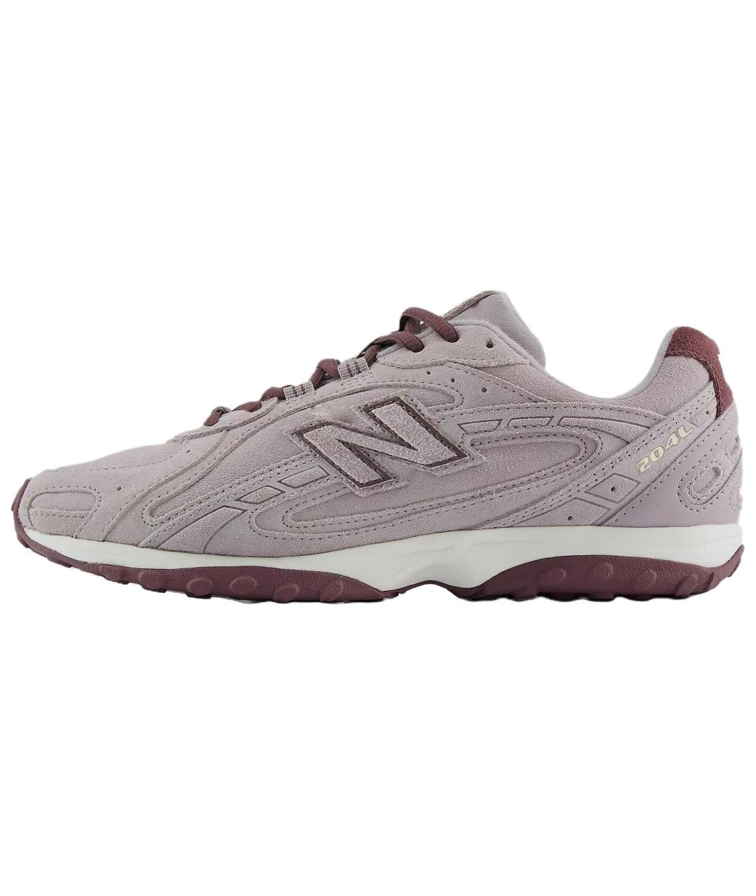 NEW BALANCE Фиолетовые замшевые кроссовки, фото 2