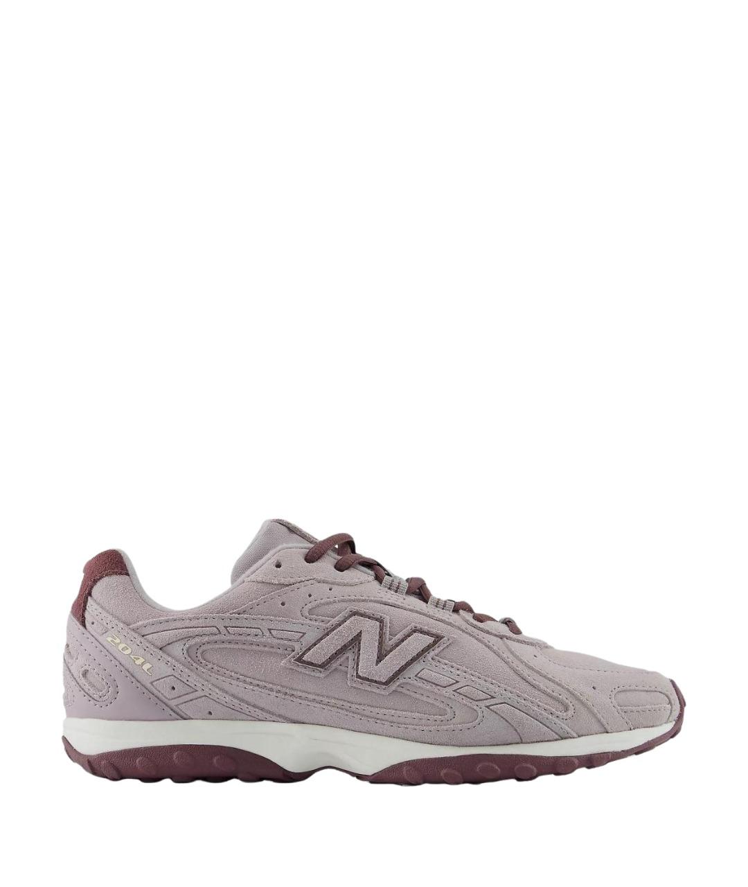 NEW BALANCE Фиолетовые замшевые кроссовки, фото 1