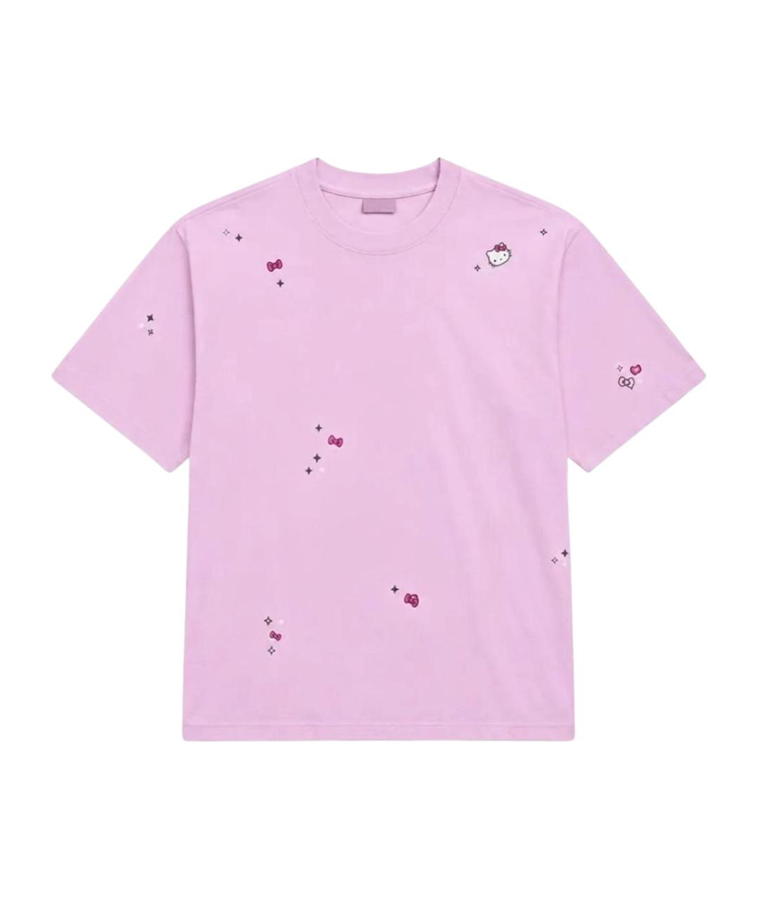 BALENCIAGA Розовая футболка, фото 1